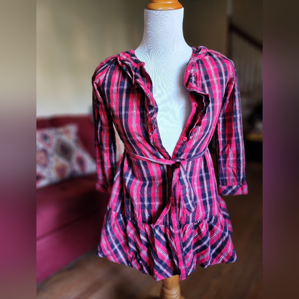 H&M Red Plaid Shirt